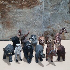 Ks Collection Safari Wild Animal Bundle Collection Set of 12